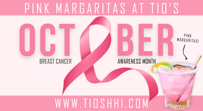 Tio's Latin American Kitchen Offers Pink Margaritas for Breast Cancer Awareness Month