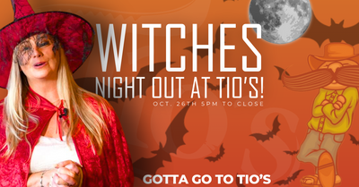 Witches Night Out 2023 on Hilton Head Island at Tio's